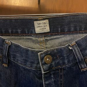 JCrew slim men’s denim